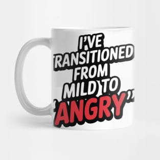 From Mild to Angry: Transformation Tee Mug